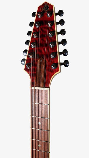 Rick Turner Renaissance RS12 Curly Redwood / Black Acacia #5602 - Rick Turner Guitars - Heartbreaker Guitars