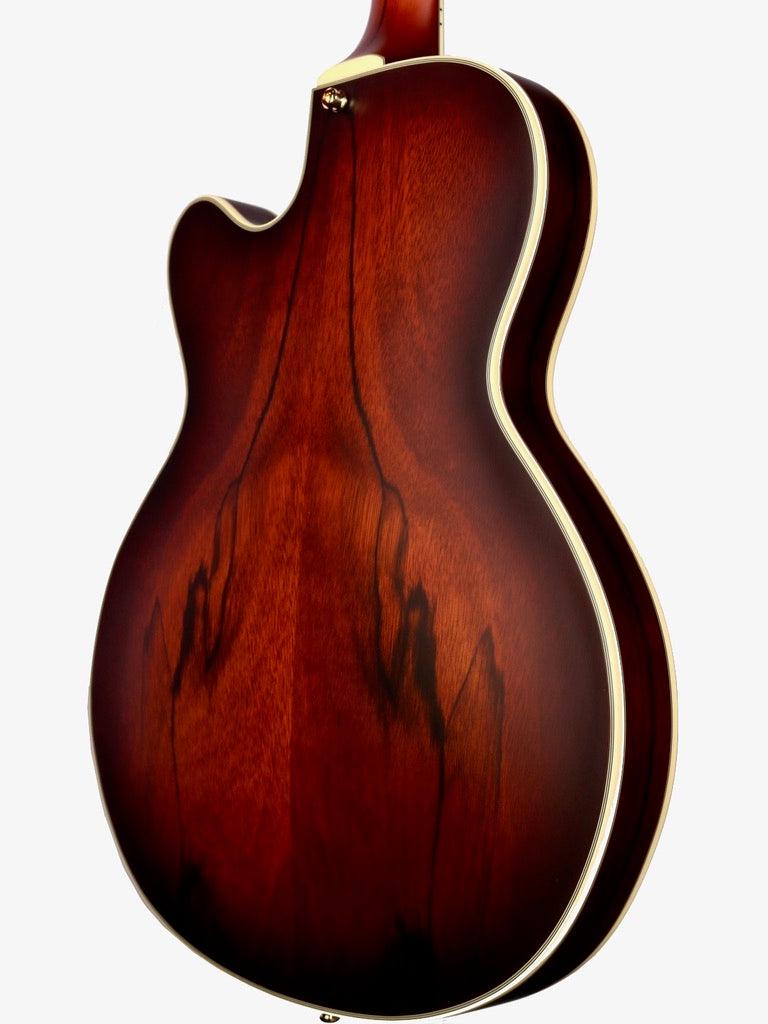 D'Angelico Deluxe 59 Satin Brown Burst #2203799 - D'Angelico Guitars - Heartbreaker Guitars