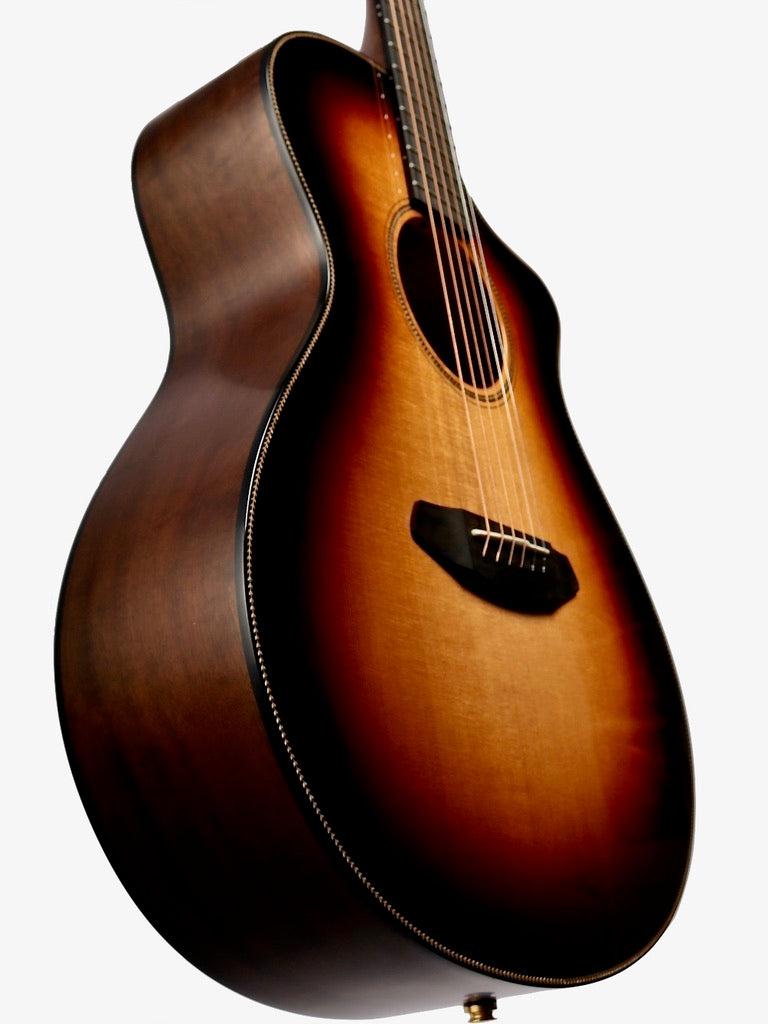 Breedlove Oregon Concert CE Whiskey Burst Sitka Spruce / Myrtlewood #28203 - Breedlove Guitars - Heartbreaker Guitars