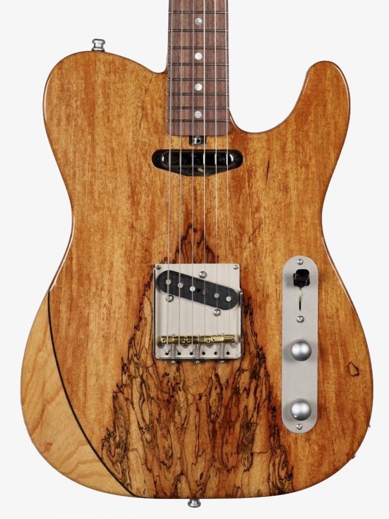 Larrivee Baker-T Spalted Maple / Swamp Ash Natural Finish #135003 - Larrivee Guitars - Heartbreaker Guitars