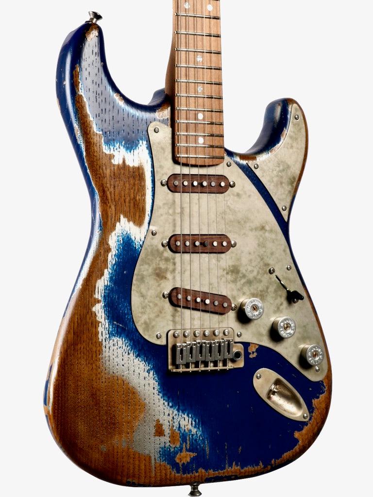 Paoletti Stratospheric Loft SSS Firemist Midnight 2022 #173022 - Paoletti - Heartbreaker Guitars