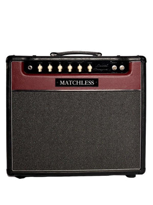 Matchless Laurel Canyon Reverb Black & Burgundy #V00224 - Matchless Amplifiers - Heartbreaker Guitars
