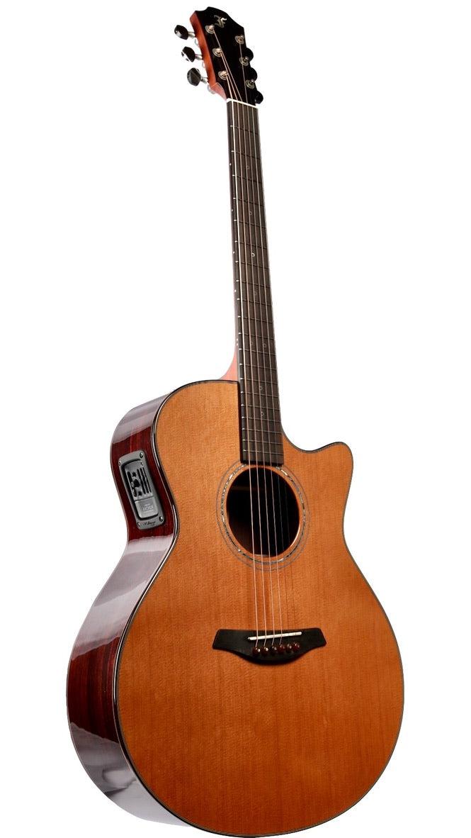 Furch Yellow Master's Choice Gc-CR with Stage Pro Anthem Cedar / Indian Rosewood #106186 - Furch Guitars - Heartbreaker Guitars