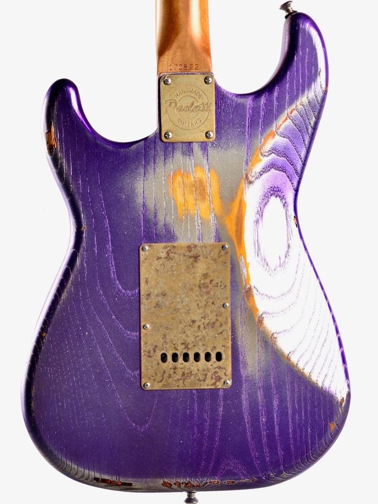 Paoletti Stratospheric Loft HSS Firemist Purple #170822 - Paoletti - Heartbreaker Guitars