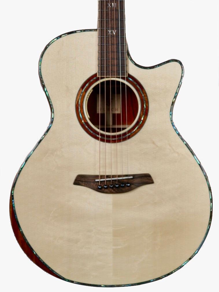 Furch Red Deluxe Cocobolo Duo Bevel With LR Baggs Anthem Pickup #93832 - Furch Guitars - Heartbreaker Guitars