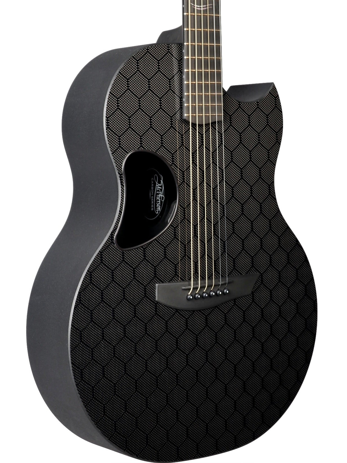 McPherson Carbon Fiber Sable Honeycomb Finish w/ Gold Hardware #11423 - McPherson Guitars - Heartbreaker Guitars