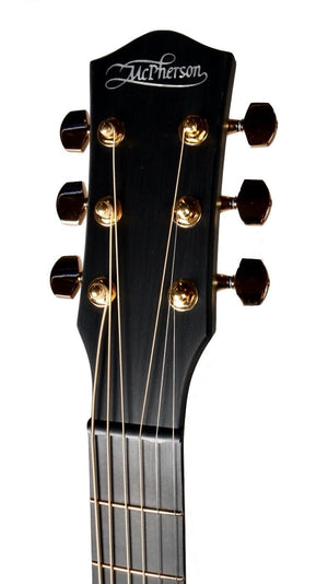 McPherson Carbon Fiber Sable Honeycomb Finish w/ Gold Hardware #11423 - McPherson Guitars - Heartbreaker Guitars