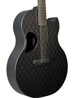 McPherson Carbon Fiber Sable Blackout Honeycomb Finish #11677 - McPherson Guitars - Heartbreaker Guitars