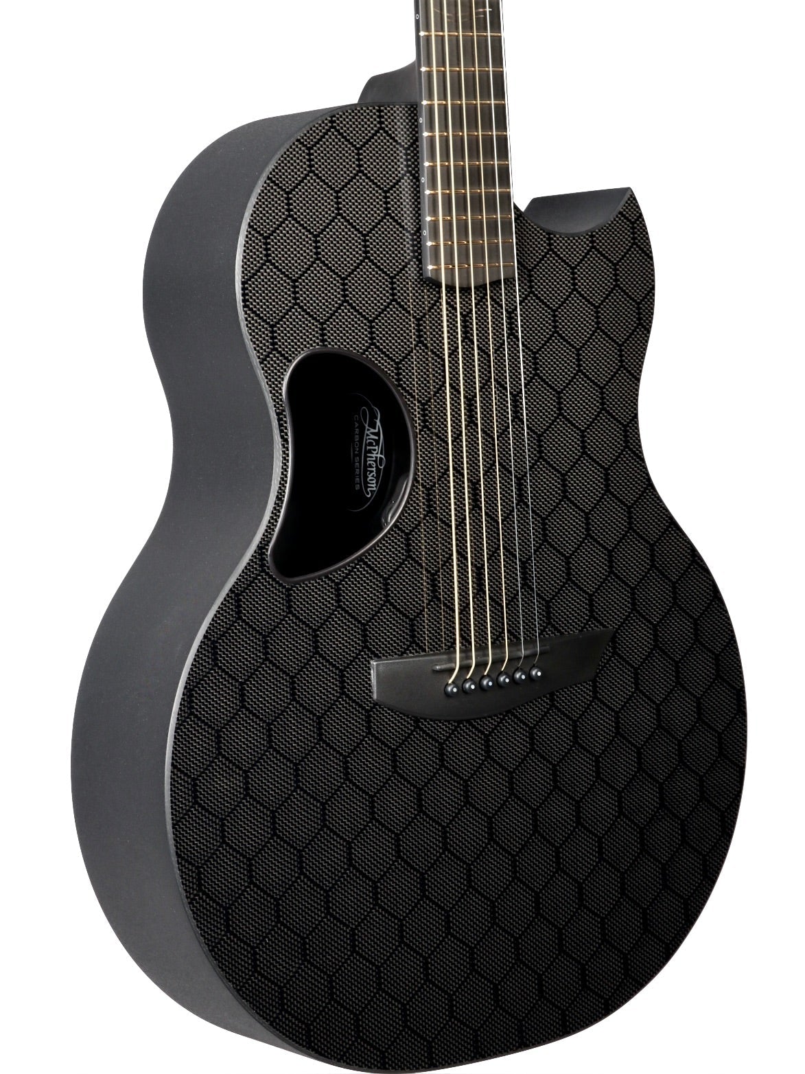 McPherson Carbon Fiber Sable Blackout Honeycomb Finish #11693 - McPherson Guitars - Heartbreaker Guitars
