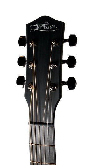 McPherson Carbon Fiber Sable Blackout Honeycomb Finish #11414 - McPherson Guitars - Heartbreaker Guitars