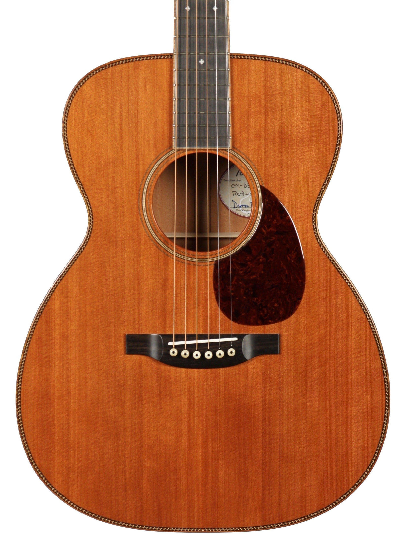 Bourgeois OM Redwood  DB Signature Mahogany - Bourgeois Guitars - Heartbreaker Guitars