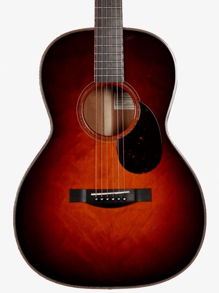 Santa Cruz 000 Custom Dark Burst Bear Claw Sitka Spruce / South American Mahogany #5770 - Santa Cruz Guitar Company - Heartbreaker Guitars