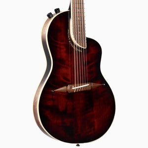 Renaissance RS12 Super Custom Curly Redwood over Black Acacia #5568 - Rick Turner Guitars - Heartbreaker Guitars