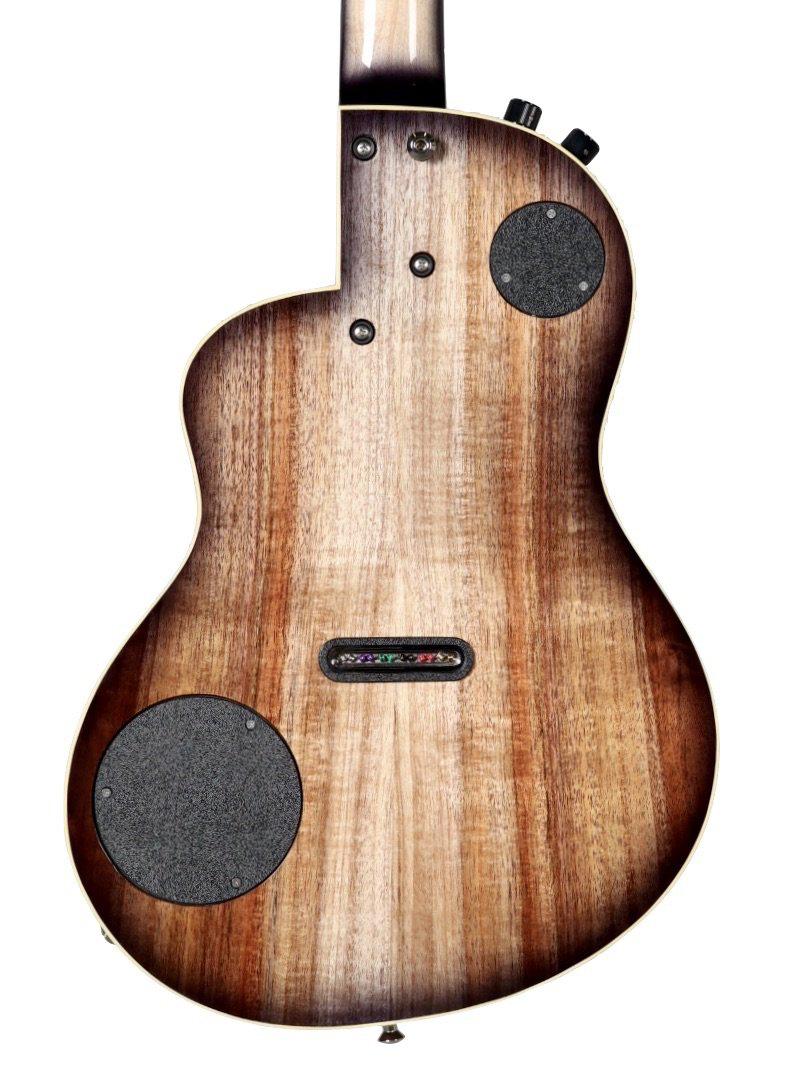 Renaissance RS12 Super Custom Curly Redwood over Black Acacia #5568 - Rick Turner Guitars - Heartbreaker Guitars