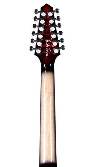 Renaissance RS12 Super Custom Curly Redwood over Black Acacia #5568 - Rick Turner Guitars - Heartbreaker Guitars