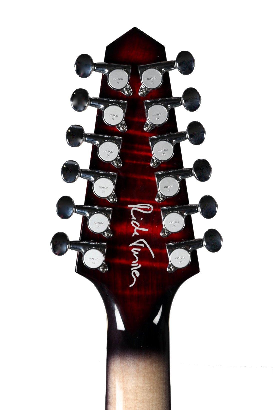 Renaissance RS12 Super Custom Curly Redwood over Black Acacia #5568 - Rick Turner Guitars - Heartbreaker Guitars