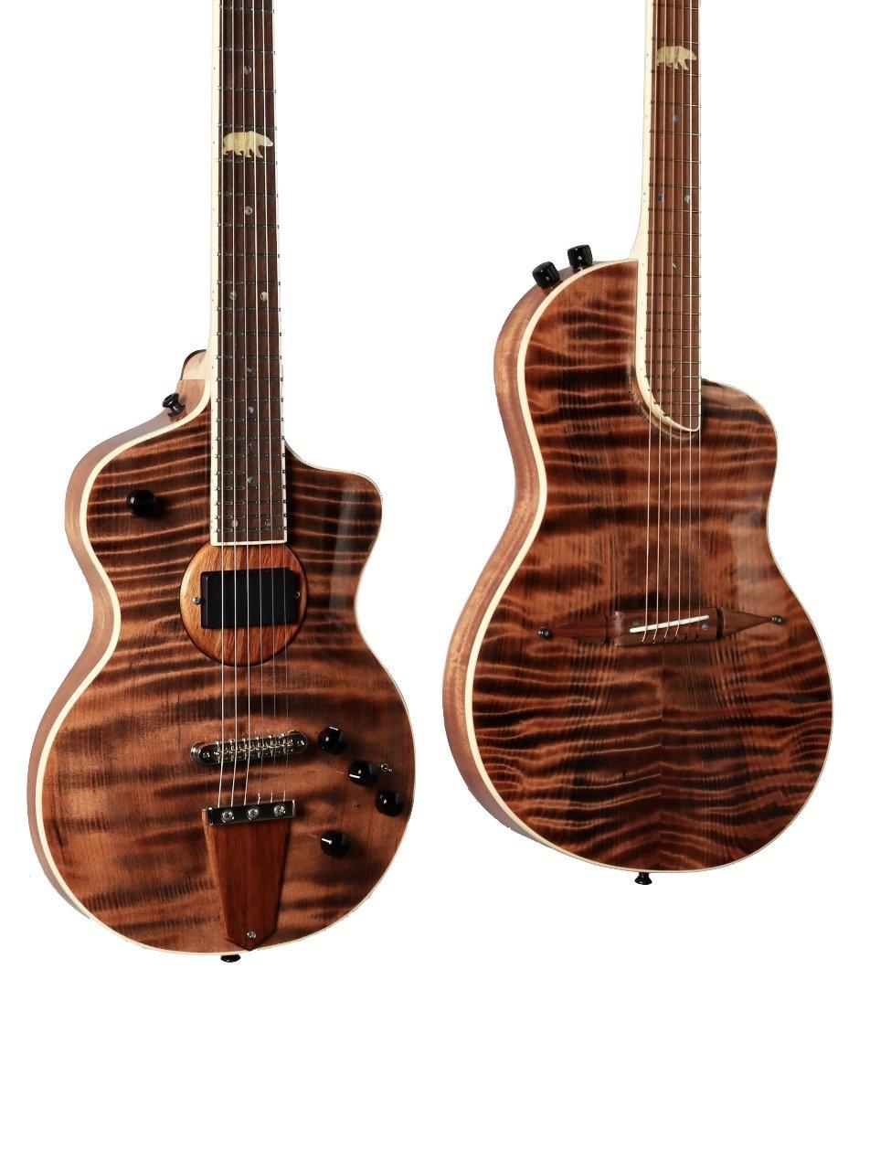 Rick Turner California Series Guitars - Model 1 & Renaissance Twin Set 2021 Set #2 of 10 - Rick Turner Guitars - Heartbreaker Guitars