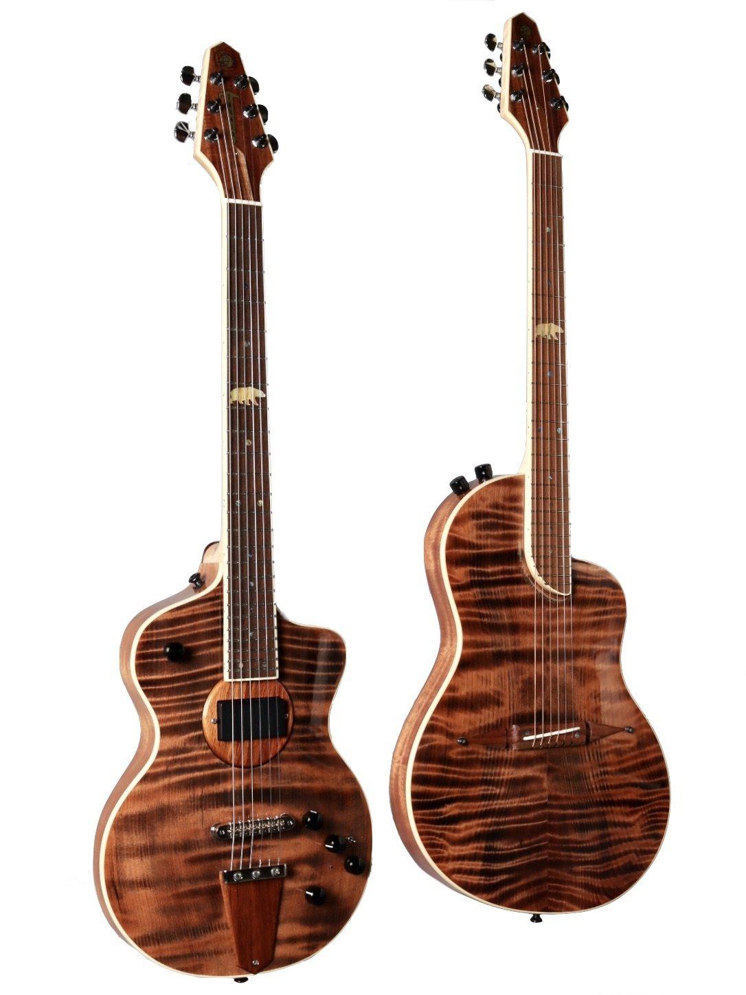 Rick Turner California Series Guitars - Model 1 & Renaissance Twin Set 2021 Set #2 of 10 - Rick Turner Guitars - Heartbreaker Guitars