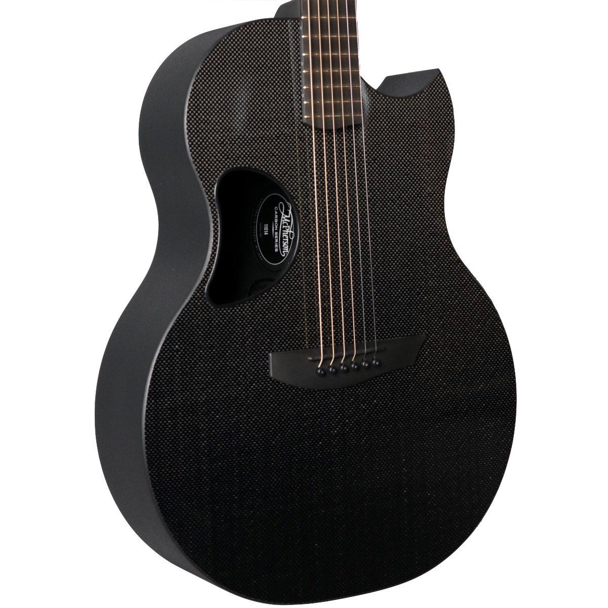 McPherson Carbon Fiber Sable Blackout Edition Original Pattern #11014 - McPherson Guitars - Heartbreaker Guitars