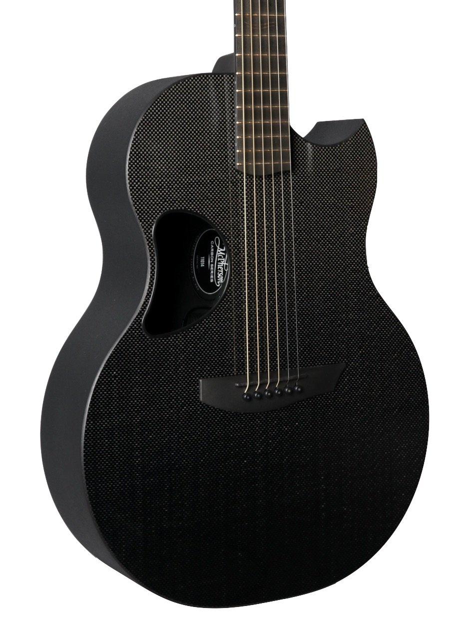 McPherson Carbon Fiber Sable Blackout Edition Original Pattern #11014 - McPherson Guitars - Heartbreaker Guitars