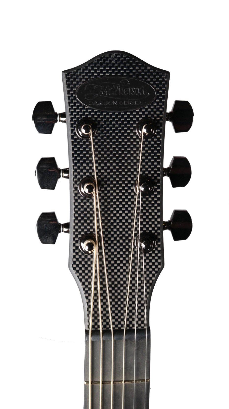 McPherson Carbon Fiber Sable Blackout Edition Original Pattern #11014 - McPherson Guitars - Heartbreaker Guitars
