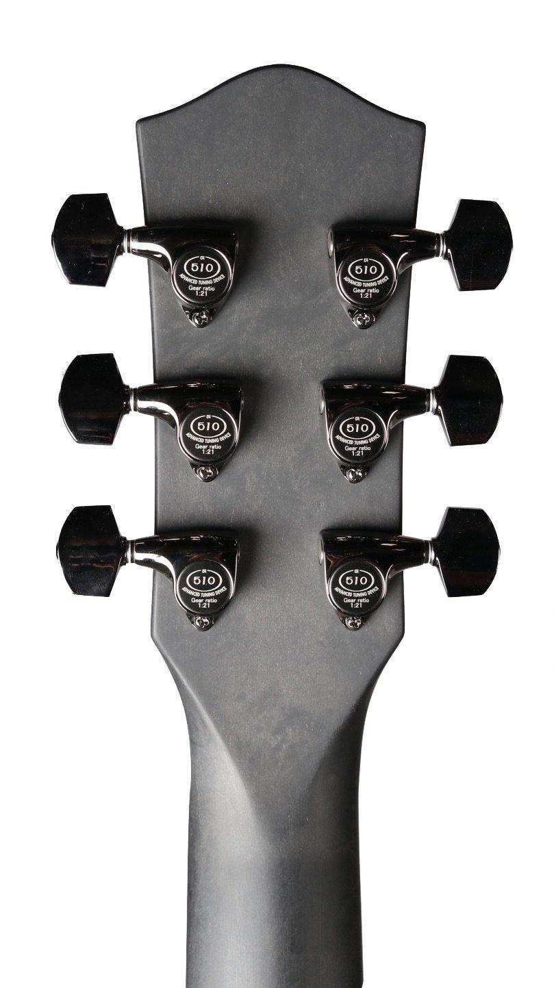 McPherson Carbon Fiber Sable Blackout Edition Original Pattern #11014 - McPherson Guitars - Heartbreaker Guitars
