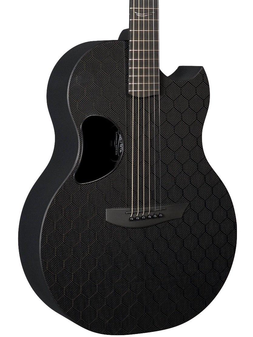 McPherson Carbon Fiber Sable Blackout Edition with Honeycomb Finish #11061 - McPherson Guitars - Heartbreaker Guitars