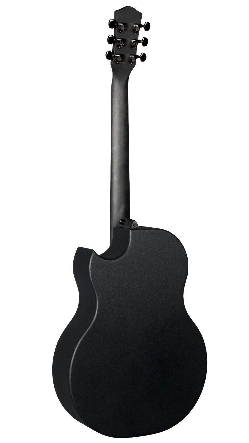 McPherson Carbon Fiber Sable Blackout w/ Basketweave Finish #11236 - McPherson Guitars - Heartbreaker Guitars
