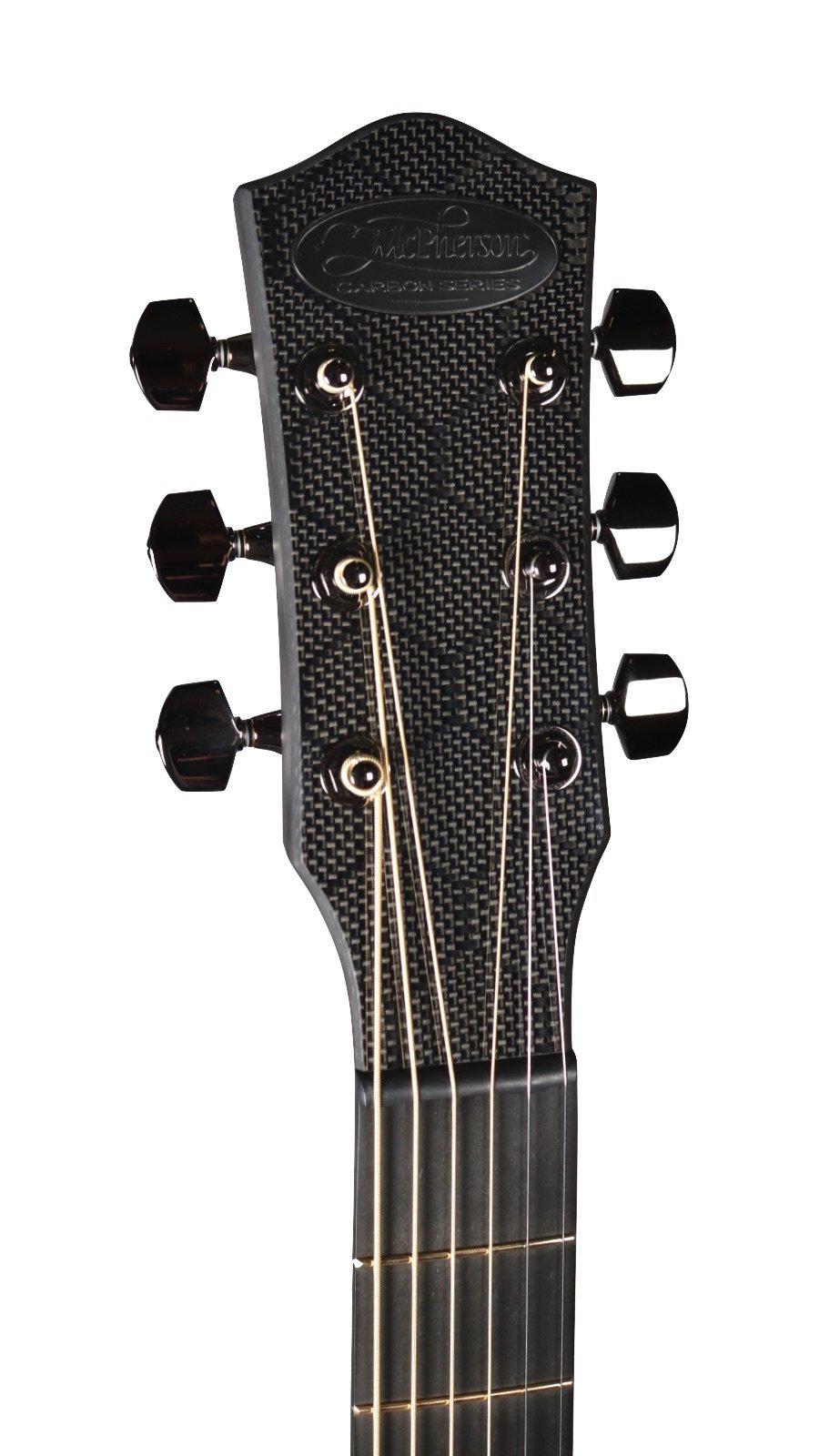 McPherson Carbon Fiber Sable Blackout Edition with Honeycomb Finish #11061 - McPherson Guitars - Heartbreaker Guitars