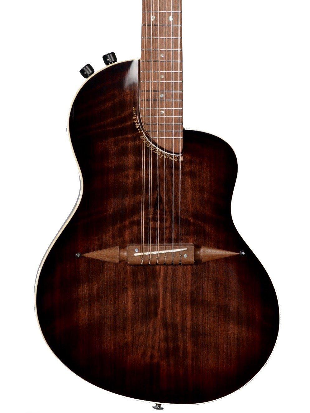 Rick Turner Renaissance RS12 Sinker Redwood / Makore #5532 - Rick Turner Guitars - Heartbreaker Guitars