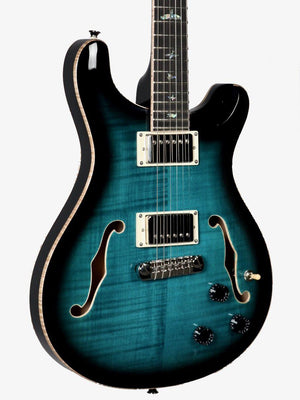 PRS Hollowbody II Piezo Peacock Blue Smokeburst #E01585 - Paul Reed Smith Guitars - Heartbreaker Guitars