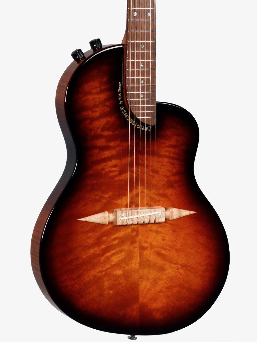 Renaissance RS6 Custom Flamed Maple Burst Serial #5406 - Rick Turner Guitars - Heartbreaker Guitars