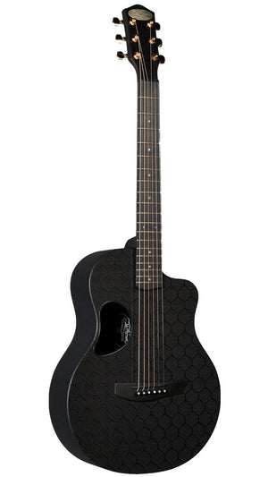 McPherson Carbon Fiber Touring Model Honeycomb Finish with Gold Hardware #11126 - McPherson Guitars - Heartbreaker Guitars