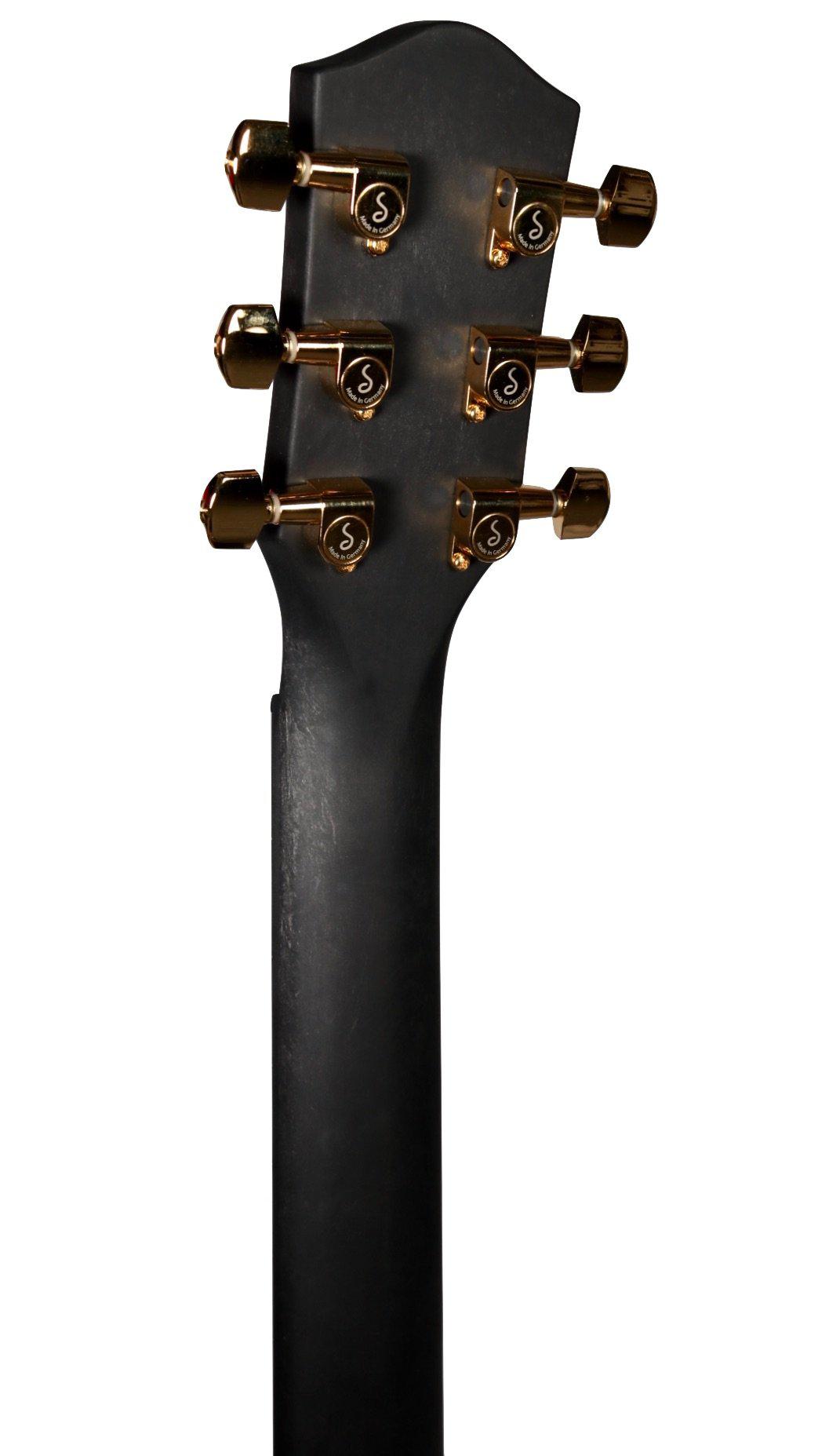 McPherson Carbon Fiber Touring Silver Model Honeycomb Finish with Gold Hardware #11116 - McPherson Guitars - Heartbreaker Guitars