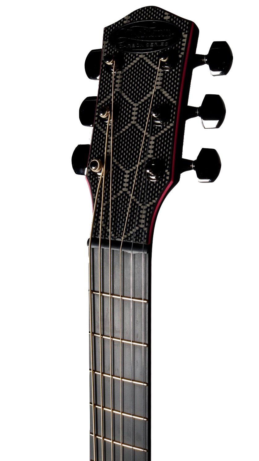 McPherson Carbon Fiber Touring Pink Honeycomb Blackout Edition #11161 - McPherson Guitars - Heartbreaker Guitars