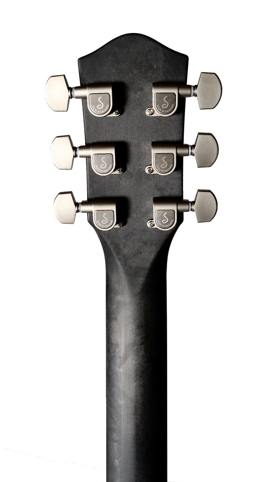 McPherson Carbon Fiber Touring White Honeycomb w/ Satin Pearl Hardware #11156 - McPherson Guitars - Heartbreaker Guitars