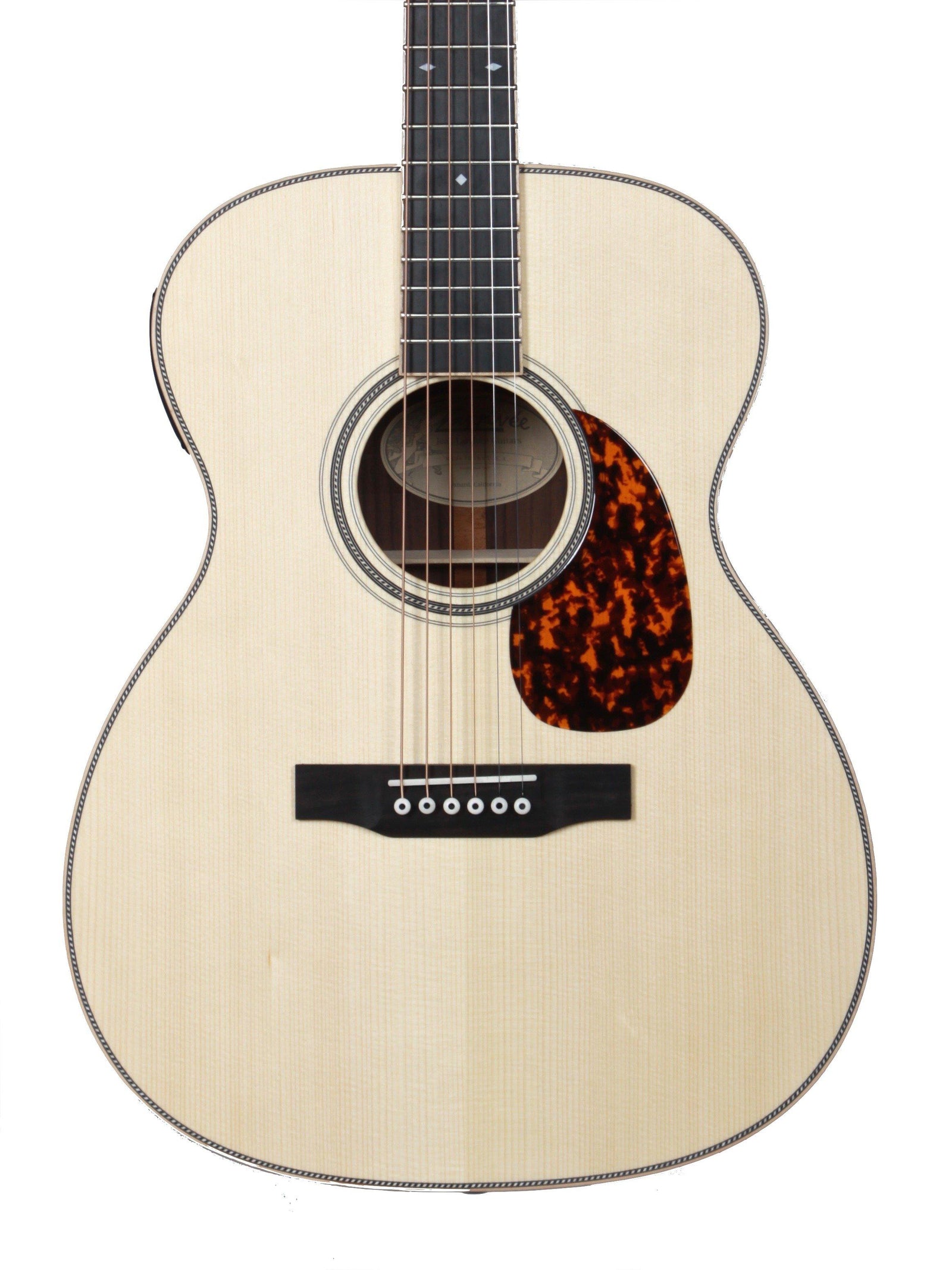 Larrivee OM-40R with LR Baggs Stage Pro Pick Up Moonwood Spruce - Larrivee Guitars - Heartbreaker Guitars