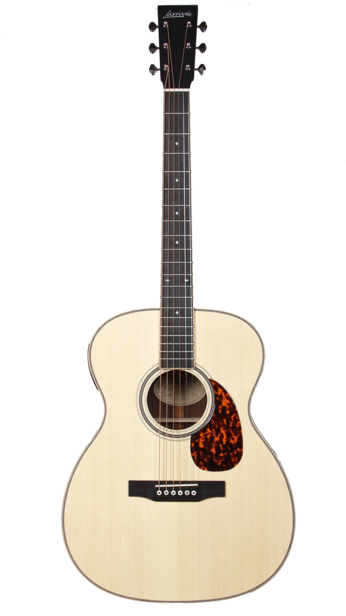 Larrivee OM-40R with LR Baggs Stage Pro Pick Up Moonwood Spruce - Larrivee Guitars - Heartbreaker Guitars