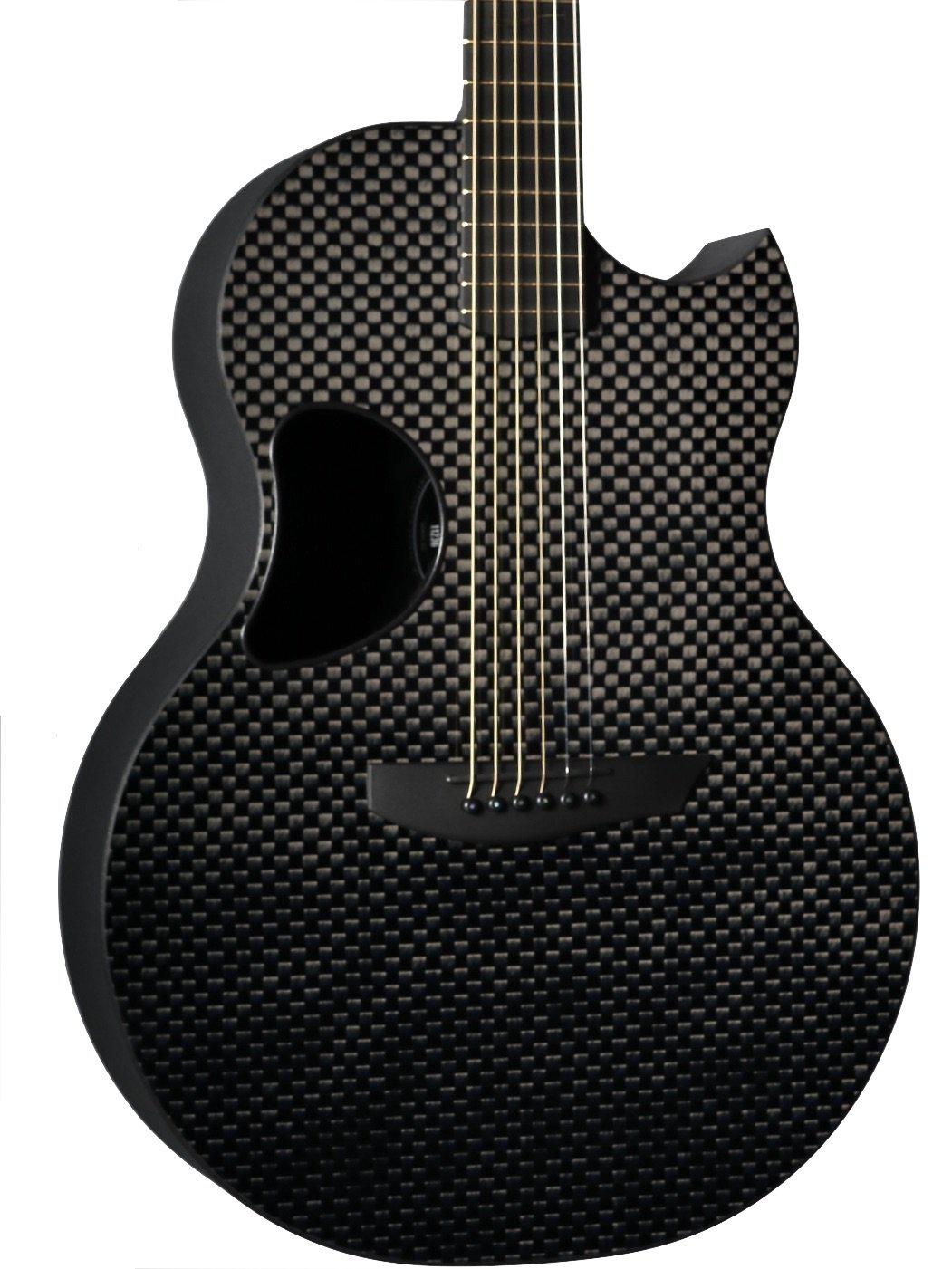 McPherson Carbon Fiber Sable Blackout w/ Basketweave Finish #11236 - McPherson Guitars - Heartbreaker Guitars
