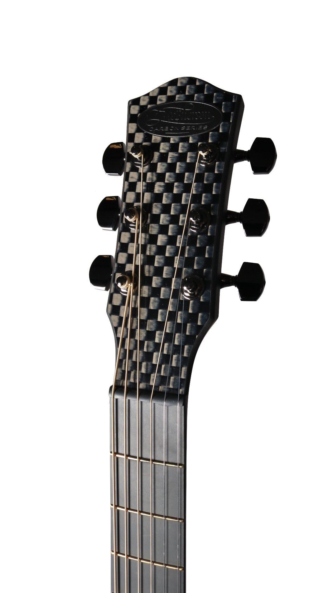McPherson Carbon Fiber Sable Blackout w/ Basketweave Finish #11236 - McPherson Guitars - Heartbreaker Guitars
