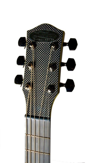 McPherson Carbon Fiber Blackout Touring Yellow w/ Original Pattern Finish #11176 - McPherson Guitars - Heartbreaker Guitars
