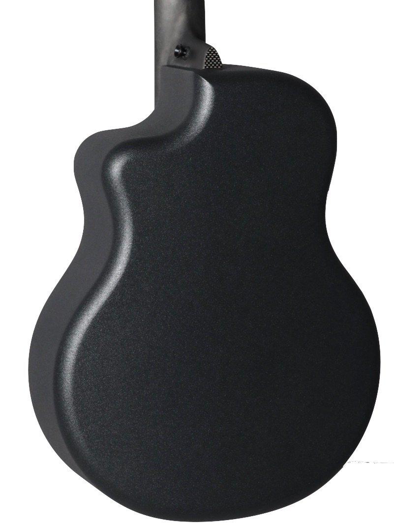 McPherson Carbon Fiber Blackout Touring Yellow w/ Original Pattern Finish #11176 - McPherson Guitars - Heartbreaker Guitars