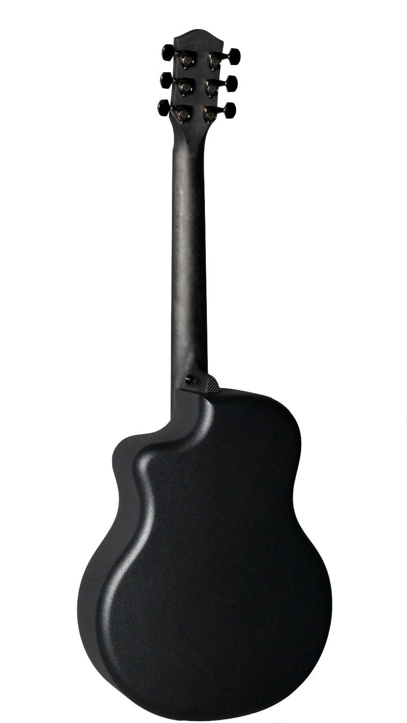 McPherson Carbon Fiber Blackout Touring Yellow w/ Original Pattern Finish #11176 - McPherson Guitars - Heartbreaker Guitars