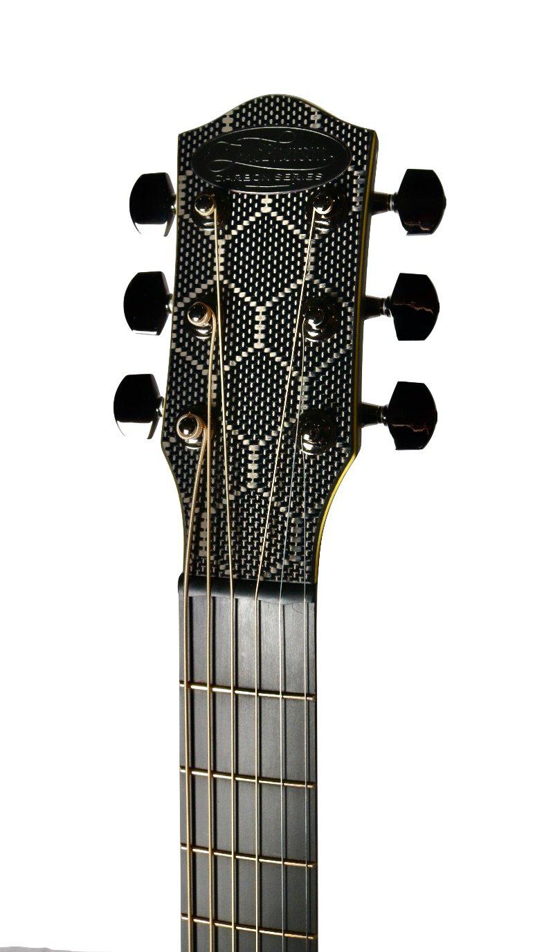 McPherson Carbon Fiber Blackout Touring Yellow w/ Honeycomb Finish #11251 - McPherson Guitars - Heartbreaker Guitars