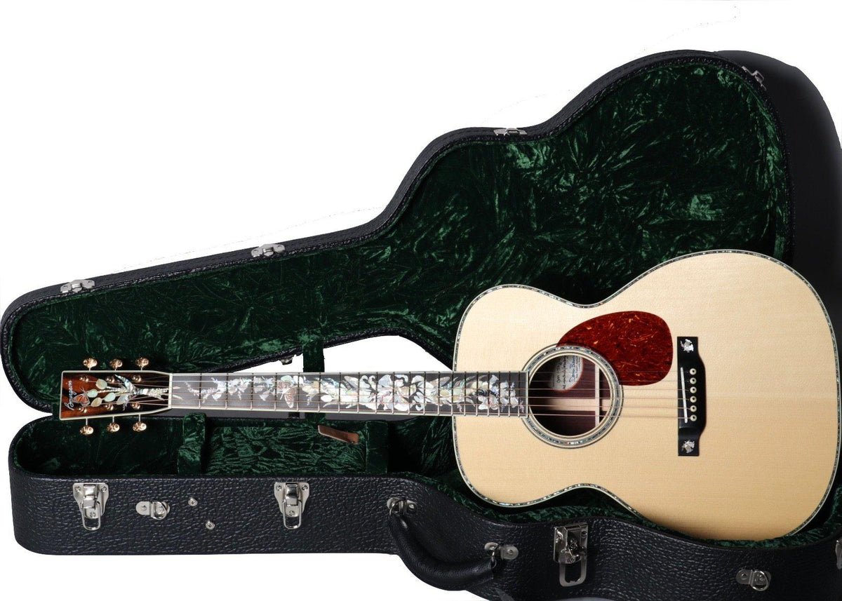 Bourgeois OM Style 41 Adirondack / Madagascar Rosewood #9297 - Bourgeois Guitars - Heartbreaker Guitars