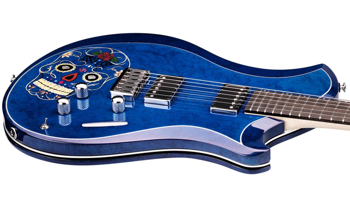Relish Guitars Sugar Skull Ocean Platinum - Relish Guitars - Heartbreaker Guitars