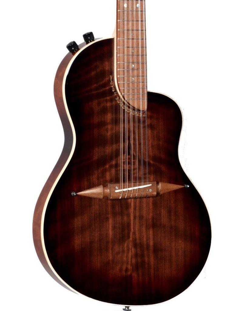 Rick Turner Renaissance RS12 Sinker Redwood / Makore #5532 - Rick Turner Guitars - Heartbreaker Guitars