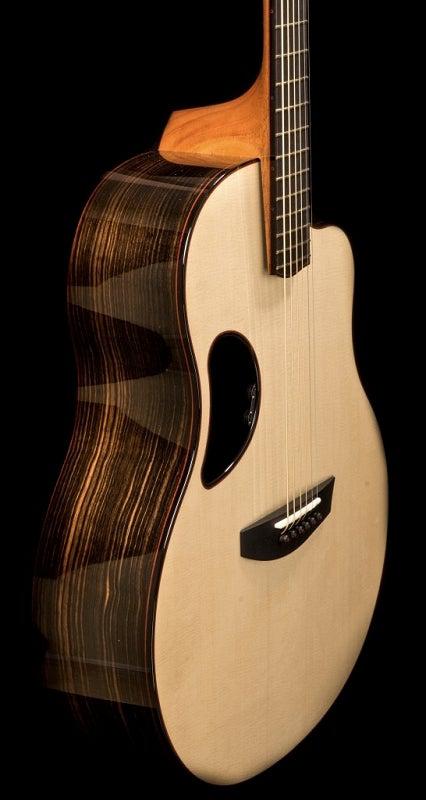 McPherson 4.5 Striped Macassar/ Engelmann Spruce - McPherson Guitars - Heartbreaker Guitars