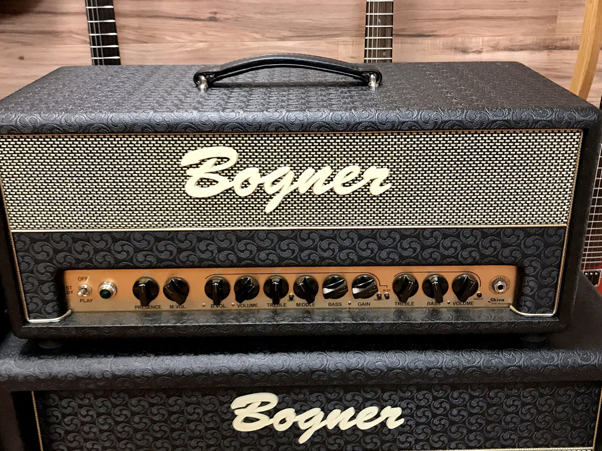Bogner Shiva Head 20th Anniversary with Reverb and 2x12 Cabinet - Bogner Amplifiers - Heartbreaker Guitars