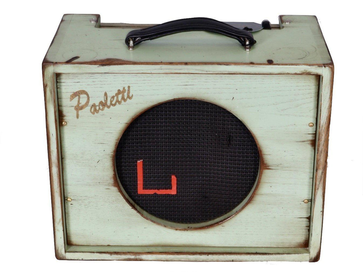 Paoletti Nancy 112 Lounge 2P90 Sage Green and Brutal 6W Combo Amp Bundle - Paoletti - Heartbreaker Guitars